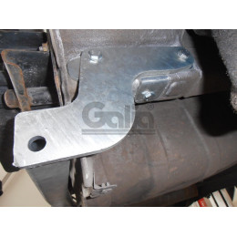 F073A GALIA Полностью оцинкованный фаркоп на FIAT Stilo хетчбек 3/5 дверей 2001-2007. Тип шара: A. Невидимый вырез бампера. Нагрузки: 1300/60 кг, масса фаркопа 17 