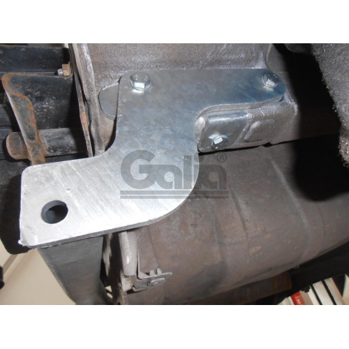 F073A GALIA Полностью оцинкованный фаркоп на FIAT Stilo хетчбек 3/5 дверей 2001-2007. Тип шара: A. Невидимый вырез бампера. Нагрузки: 1300/60 кг, масса фаркопа 17 кг