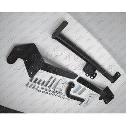 F101-A Лидер-плюс ТСУ для Ford Focus 2 хетчбек 2004-2011, Ford Focus 3 хетбчек 2011-2018 без выреза бампера. Нагрузки: 1100/75 кг, масса фаркопа 13,46 кг (без электрики в к
