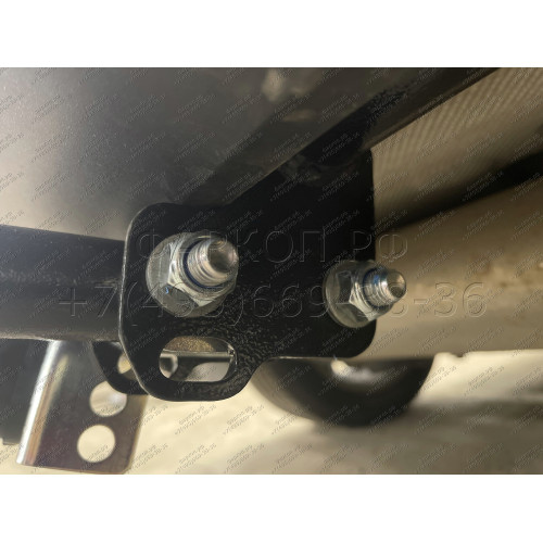 F101-A Лидер-плюс ТСУ для Ford Focus 2 хетчбек 2004-2011, Ford Focus 3 хетбчек 2011-2018 без выреза бампера. Нагрузки: 1100/75 кг, масса фаркопа 13,46 кг (без электрики в комплекте)