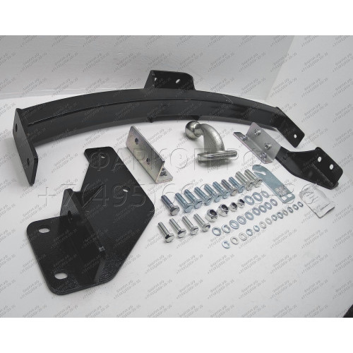 F114-F Лидер-плюс ТСУ для Ford Maverick 2004-2007, Ford Escape 2004-2007 без выреза бампера. Нагрузки: 2000/100 кг, масса фаркопа 20,2 кг (без электрики в комплекте)