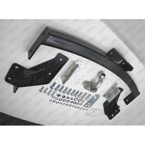 F114-F Лидер-плюс ТСУ для Ford Maverick 2004-2007, Ford Escape 2004-2007 без выреза бампера. Нагрузки: 2000/100 кг, масса фаркопа 20,2 кг (без электрики в комплекте)