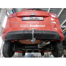 F118A GALIA Полностью оцинкованный фаркоп на Ford B-Max 2012-2017. Подрозетник убирается за бампер. Тип шара: A. Без выреза бампера. Нагрузки: 1150/75 кг, масса