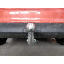 F118A GALIA Полностью оцинкованный фаркоп на Ford B-Max 2012-2017. Подрозетник убирается за бампер. Тип шара: A. Без выреза бампера. Нагрузки: 1150/75 кг, масса