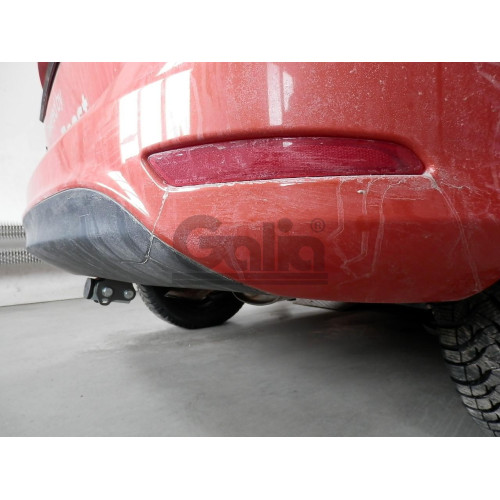 F118A GALIA Полностью оцинкованный фаркоп на Ford B-Max 2012-2017. Подрозетник убирается за бампер. Тип шара: A. Без выреза бампера. Нагрузки: 1150/75 кг, масса фаркопа 14,01 кг
