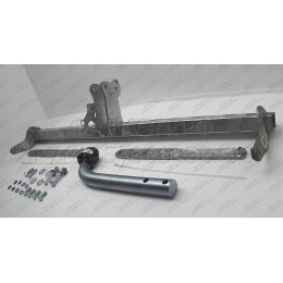 F118A GALIA Полностью оцинкованный фаркоп на Ford B-Max 2012-2017. Подрозетник убирается за бампер. Тип шара: A. Без выреза бампера. Нагрузки: 1150/75 кг, масса