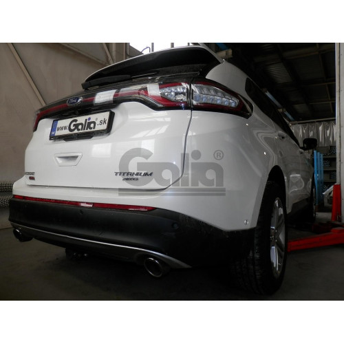 F136A GALIA Полностью оцинкованный фаркоп на Ford Edge 2015-2021. Тип шара: A. Установка без выреза бампера. Нагрузки: 2200/120 кг, масса фаркопа 17,62 кг