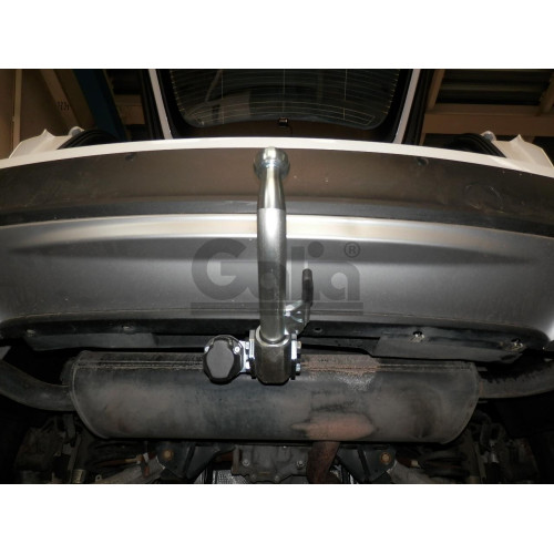 F136A GALIA Полностью оцинкованный фаркоп на Ford Edge 2015-2021. Тип шара: A. Установка без выреза бампера. Нагрузки: 2200/120 кг, масса фаркопа 17,62 кг