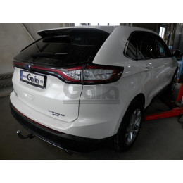 F136A GALIA Полностью оцинкованный фаркоп на Ford Edge 2015-2021. Тип шара: A. Установка без выреза бампера. Нагрузки: 2200/120 кг, масса фаркопа 17,62 кг
