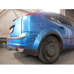 F139C GALIA Полностью оцинкованный фаркоп на Ford Focus 2003-2018, Ford Focus C-MAX 2003-2010, 2010-2019, Ford Grand C-MAX 2010-2019. Тип шара: C (горизонтальный съемный). Невидимый выр