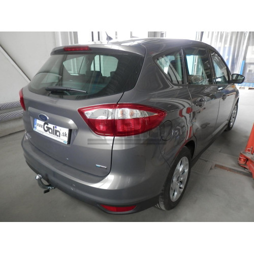 F139C GALIA Полностью оцинкованный фаркоп на Ford Focus 2003-2018, Ford Focus C-MAX 2003-2010, 2010-2019, Ford Grand C-MAX 2010-2019. Тип шара: C (горизонтальный съемный). Невидимый вырез бампера. Нагрузки: 1700/80 кг, масса фаркопа 15,97 кг