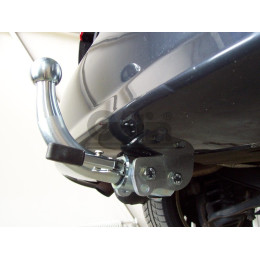 F139C GALIA Полностью оцинкованный фаркоп на Ford Focus 2003-2018, Ford Focus C-MAX 2003-2010, 2010-2019, Ford Grand C-MAX 2010-2019. Тип шара: C (горизонтальный съемный). Невидимый выр