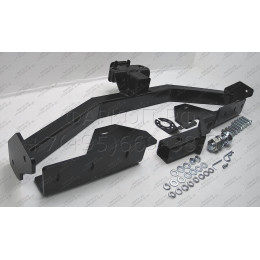 FA 0160-E Бизон Фаркоп на Toyota RAV4 2012-2019. Дорестайлинг без подрезки бампера, рестайлинг с подрезкой бампера. Тип шара: E (легкосъемный шар под квадр