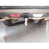 FA 0220-E Бизон Фаркоп на Nissan X-Trail T31 2007-2014. Требуется подрезка бампера. Тип шара: E (легкосъемный шар под квадрат). Нагрузки: 2200/120 кг. Не комплектуется электрикой