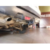 FA 0220-E Бизон Фаркоп на Nissan X-Trail T31 2007-2014. Требуется подрезка бампера. Тип шара: E (легкосъемный шар под квадрат). Нагрузки: 2200/120 кг. Не комплектуется электрикой