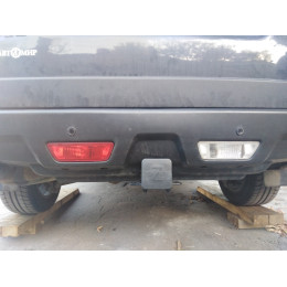 FA 0220-E Бизон Фаркоп на Nissan X-Trail T31 2007-2014. Требуется подрезка бампера. Тип шара: E (легкосъемный шар под квадрат). Нагрузки: 2200/120 кг. Не комплектуе