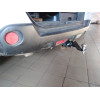 FA 0220-E Бизон Фаркоп на Nissan X-Trail T31 2007-2014. Требуется подрезка бампера. Тип шара: E (легкосъемный шар под квадрат). Нагрузки: 2200/120 кг. Не комплектуется электрикой