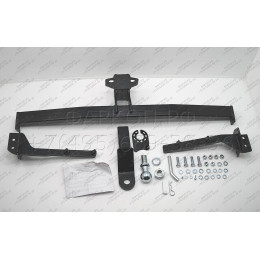FA 0220-E Бизон Фаркоп на Nissan X-Trail T31 2007-2014. Требуется подрезка бампера. Тип шара: E (легкосъемный шар под квадрат). Нагрузки: 2200/120 кг. Не комплектуе