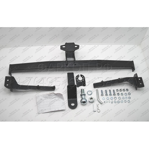 FA 0220-E Бизон Фаркоп на Nissan X-Trail T31 2007-2014. Требуется подрезка бампера. Тип шара: E (легкосъемный шар под квадрат). Нагрузки: 2200/120 кг. Не комплектуется электрикой