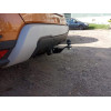 FA 0270-E Бизон Фаркоп на Renault Duster 2 2021-2022 без подрезки бампера. Тип шара: E (легкосъемный шар под квадрат). Нагрузки: 2500/100 кг, масса фаркопа 17 кг. Не комплектуется электрикой