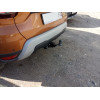 FA 0270-E Бизон Фаркоп на Renault Duster 2 2021-2022 без подрезки бампера. Тип шара: E (легкосъемный шар под квадрат). Нагрузки: 2500/100 кг, масса фаркопа 17 кг. Не комплектуется электрикой