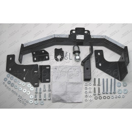 FA 0724-E(N) Бизон Фаркоп с хромированной накладкой на Hyundai Santa Fe 2012-2018, Kia Sorento II XM 2012-2020. Требуется подрезка бампера. Тип шара: E (легкосъемный шар п