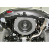 FA 0854-E Бизон Фаркоп на Nissan Pathfinder R52 2014-2021 без подрезки бампера. Тип шара: E (легкосъемный шар под квадрат). Нагрузки: 3200/120 кг. Не комплектуется электрикой