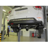 FA 0854-E Бизон Фаркоп на Nissan Pathfinder R52 2014-2021 без подрезки бампера. Тип шара: E (легкосъемный шар под квадрат). Нагрузки: 3200/120 кг. Не комплектуется электрикой