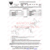 FA 0854-E Бизон Фаркоп на Nissan Pathfinder R52 2014-2021 без подрезки бампера. Тип шара: E (легкосъемный шар под квадрат). Нагрузки: 3200/120 кг. Не комплектуется электрикой