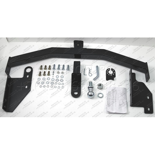 FA 0854-E Бизон Фаркоп на Nissan Pathfinder R52 2014-2021 без подрезки бампера. Тип шара: E (легкосъемный шар под квадрат). Нагрузки: 3200/120 кг. Не комплектуется электрикой