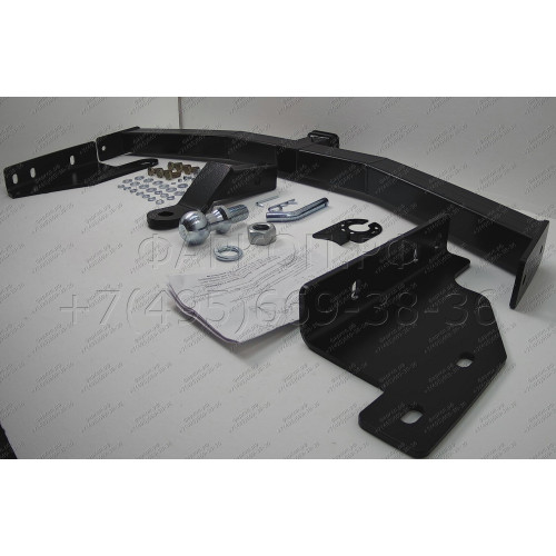 FA 0854-E Бизон Фаркоп на Nissan Pathfinder R52 2014-2021 без подрезки бампера. Тип шара: E (легкосъемный шар под квадрат). Нагрузки: 3200/120 кг. Не комплектуется электрикой
