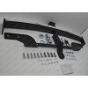 FA 1010-E(N) Бизон Фаркоп с хромированной накладкой на Toyota Highlander 1 XU20-40 2003-2010, Lexus RX 300,350,400 2003-2009 без подрезки бампера. Тип шара: E (легкосъемный шар под квадрат). Нагрузки: 3100/120 кг. Не комплектуется электрикой
