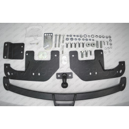 G102-FC Лидер-плюс ТСУ для Great Wall Hover H5 2011-2016, Haval H5 2020-2021 без снятия и выреза бампера. Тип шара: FC. Нагрузки: 1200/50 кг, масса фаркопа 25,24 кг (без электр