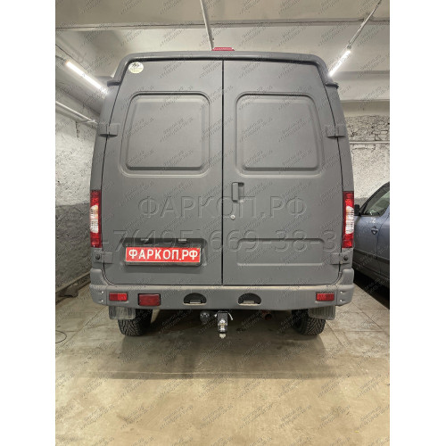 GAZ-XX-991122.00 PT GROUP Фаркоп на ГАЗ Соболь 27527/22177/221717 1998- без подрезки бампера. Тип шара: E (легкосъемный шар под квадрат). Нагрузки: 1500/75 кг, масса фаркопа 18,8 кг (без электрики в комплекте, не комплектуется заглушкой)