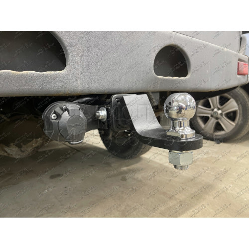 GAZ-XX-991122.00 PT GROUP Фаркоп на ГАЗ Соболь 27527/22177/221717 1998- без подрезки бампера. Тип шара: E (легкосъемный шар под квадрат). Нагрузки: 1500/75 кг, масса фаркопа 18,8 кг (без электрики в комплекте, не комплектуется заглушкой)