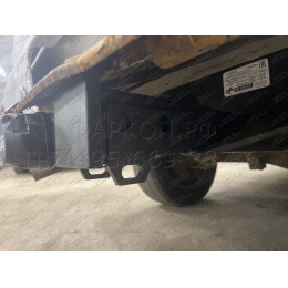 GAZ-XX-991122.00 PT GROUP Фаркоп на ГАЗ Соболь 27527/22177/221717 1998- без подрезки бампера. Тип шара: E (легкосъемный шар под квадрат). Нагрузки: 1500/75 кг, масса фар