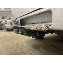 GAZ-XX-991122.00 PT GROUP Фаркоп на ГАЗ Соболь 27527/22177/221717 1998- без подрезки бампера. Тип шара: E (легкосъемный шар под квадрат). Нагрузки: 1500/75 кг, масса фар