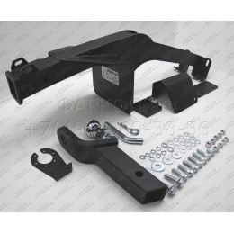 GAZ-XX-991122.00 PT GROUP Фаркоп на ГАЗ Соболь 27527/22177/221717 1998- без подрезки бампера. Тип шара: E (легкосъемный шар под квадрат). Нагрузки: 1500/75 кг, масса фар