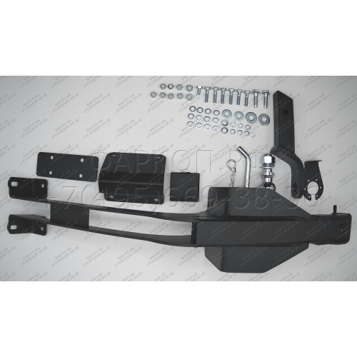 GAZ-XX-991122.00 PT GROUP Фаркоп на ГАЗ Соболь 27527/22177/221717 1998- без подрезки бампера. Тип шара: E (легкосъемный шар под квадрат). Нагрузки: 1500/75 кг, масса фаркопа 18,8 кг (без электрики в комплекте, не комплектуется заглушкой)