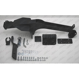GAZ-XX-991122.00 PT GROUP Фаркоп на ГАЗ Соболь 27527/22177/221717 1998- без подрезки бампера. Тип шара: E (легкосъемный шар под квадрат). Нагрузки: 1500/75 кг, масса фар