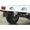 GAZ-XX-991122.00 PT GROUP Фаркоп на ГАЗ Соболь 27527/22177/221717 1998- без подрезки бампера. Тип шара: E (легкосъемный шар под квадрат). Нагрузки: 1500/75 кг, масса фаркопа 18,8 кг (без электрики в комплекте, не комплектуется заглушкой)