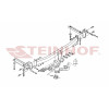 H-031 STEINHOF Фаркоп на Honda Civic хетчбек 5 дверей 2006-2011. Требуется подрезка бампера. Тип шара: A. Нагрузки: 1700/75 кг, масса фаркопа 16,7 кг (без электрики в комплекте)