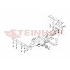 H-057 STEINHOF Фаркоп на Honda CR-V 2007-2012. Требуется подрезка бампера. Тип шара: A. Нагрузки: 2000/100 кг, масса фаркопа 21,2 кг (без электрики в комплекте)
