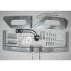 H012A GALIA Полностью оцинкованный фаркоп на Honda Civic хетчбек 5 дверей 2000-2003. Тип шара: A. Невидимый вырез бампера. Нагрузки: 1200/50 кг, масса фаркопа 19 кг