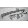 H080A GALIA Полностью оцинкованный фаркоп на Hyundai i20 2008-2014. Тип шара: A. Невидимый вырез бампера. Нагрузки: 1100/50 кг, масса фаркопа 14,12 кг