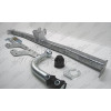 H080A GALIA Полностью оцинкованный фаркоп на Hyundai i20 2008-2014. Тип шара: A. Невидимый вырез бампера. Нагрузки: 1100/50 кг, масса фаркопа 14,12 кг