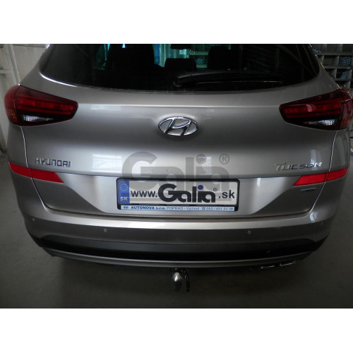 H103C GALIA Полностью оцинкованный фаркоп на Hyundai Tucson рестайл 2018-2021. Тип шара: C (горизонтальный съемный). Установка без выреза бампера. Нагрузки: 2200/100 кг, масса фаркопа 16,77 кг