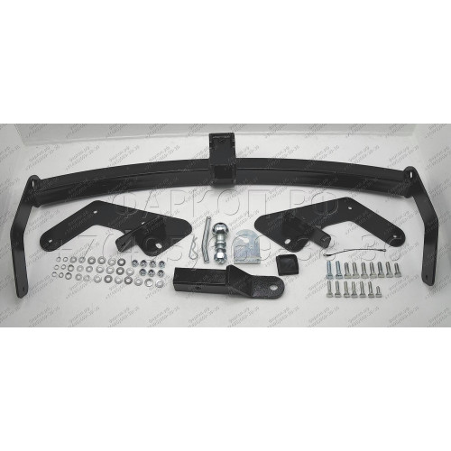 H205-E Лидер-плюс ТСУ для Hyundai Santa Fe 2001-2006, Hyundai Santa Fe Classic 2007-2013 без снятия и выреза бампера. Тип шара: E. Нагрузки: 1500/100 кг, масса фаркопа 22,8 кг (без электрики в комплекте)