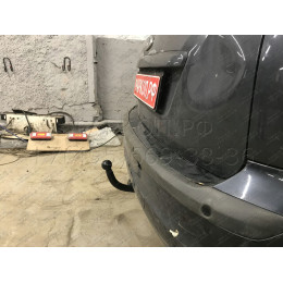 F101-A Лидер-плюс ТСУ для Ford Focus 2 хетчбек 2004-2011, Ford Focus 3 хетбчек 2011-2018 без выреза бампера. Нагрузки: 1100/75 кг, масса фаркопа 13,46 кг (без электрики в к