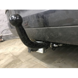 F101-A Лидер-плюс ТСУ для Ford Focus 2 хетчбек 2004-2011, Ford Focus 3 хетбчек 2011-2018 без выреза бампера. Нагрузки: 1100/75 кг, масса фаркопа 13,46 кг (без электрики в к